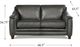 Hydeline® Belfast Ash Gray Loveseat-1