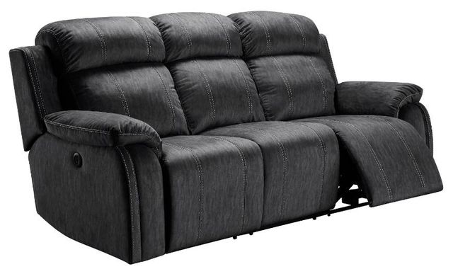 New Classic® Home Furnishings Tango Shadow Dual Manual Recliner Sofa-0