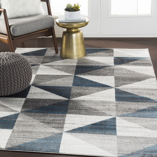 Surya Monte Carlo Light Gray 5'x7' Area Rug | Appliance Advantage
