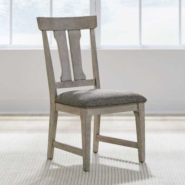 Liberty Furniture Hallendale Gravel/Gravel Wash Dining Side Chair-1