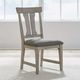 Liberty Furniture Hallendale Gravel/Gravel Wash Dining Side Chair-1