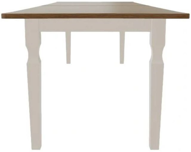 Mavin Customizable 84" Concave Extendable Dining Table with 12" Leaf-2