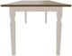 Mavin Customizable 84" Concave Extendable Dining Table with 12" Leaf-2