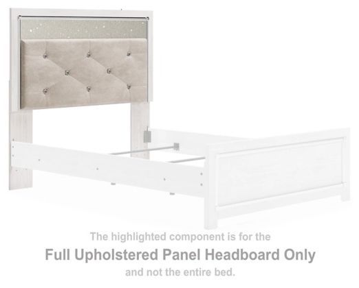 Signature Design by Ashley® Altyra Gray/White Full Headboard-1