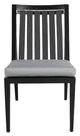 CabanaCoast® Customizable Studio Aluminum/Fabric Outdoor Dining Side Chair-1