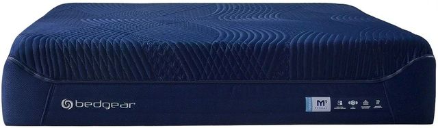 BEDGEAR® M3 Night Ice Performance® 12" Hybrid Plush/Medium Firm Smooth Top Split Head King Mattress in a Box-0