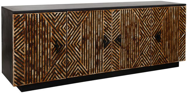Parker House® Crossings Chaka Dark Espresso 81" Console-0