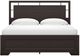 Signature Design by Ashley® Covetown Dark Brown King Panel Bed-2