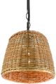 Currey & Company Basket Blacksmith/Natural Oval Chandelier-4