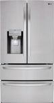 LG 36" 27.8 Cu. Ft. Printproof™ Stainless Steel French Door Refrigerator-0