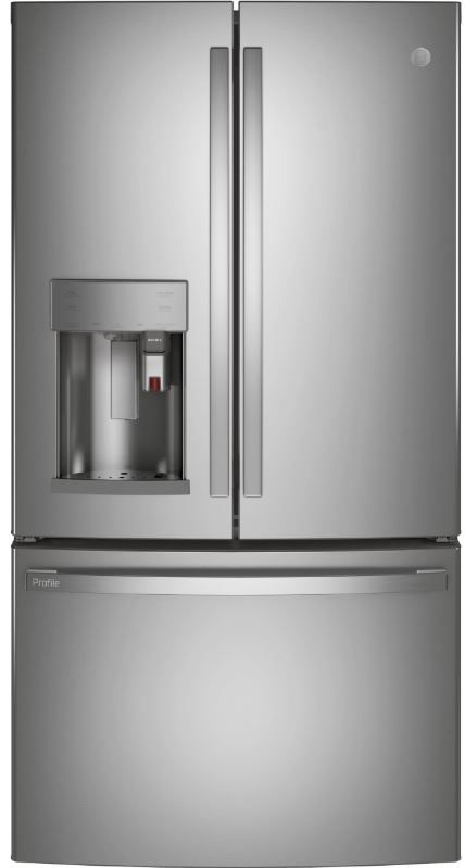 GE Profile™ 22.1 Cu. Ft. Fingerprint Resistant Stainless Steel Counter Depth French Door Refrigerator-0