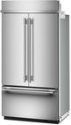 KitchenAid® 42" 24.2 Cu. Ft. PrintShield Stainless Steel Built In French Door Refrigerator with Platinum Interior-3