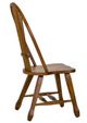 Liberty Furniture Treasures Rustic Oak Bow Back Dining Side Chair-4
