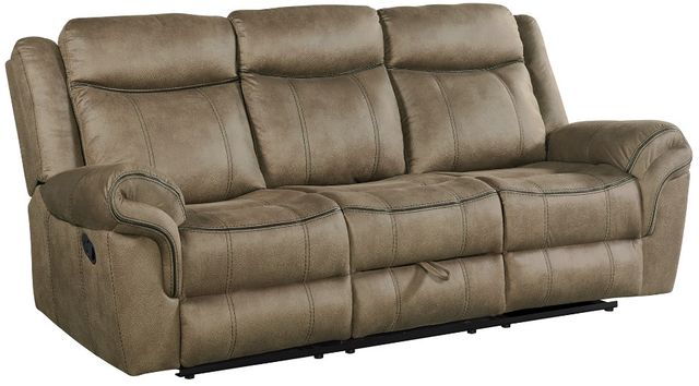 Elements International Sorrento 3-Piece Brown Living Room Seating Set-1