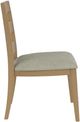 Riverside Furniture Davie Beige/Pale Oak Upholstered Seat Dining Side Chair-3