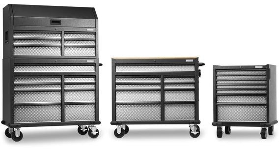 Gladiator® Premier Hammered Granite Modular Geardrawer Cabinet-4