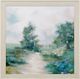 Stylecraft Forest of Green Beige/Blue/Green/Off-White Wall Art-0