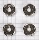 JennAir® 4 Chrome Knob Bezel -1