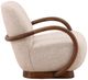Dovetail Furniture Linfield Brown/Field Fawn Occasional Chair-2