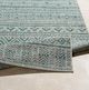 Surya Eagean Aqua/Taupe 4'x6' Area Rug-3