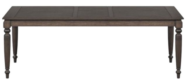 Bernards Bellamy Lane Brown Dining Table with Leaf-1