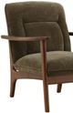 Dovetail Furniture Talesa Brown/Moss Olive Occasional Chair-1
