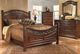 Signature Design by Ashley® Leahlyn 2-Piece Warm Brown King Panel Bed Set-3