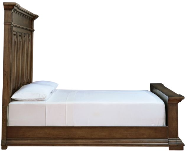Signature Design by Ashley® Channley Brown King Panel Bed-3
