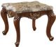 ACME Furniture Shalisa Marble Top End Table with Walnut Base-0
