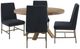 Parker House® Crossings 5-Piece Amber/Black Dining Room Set-0