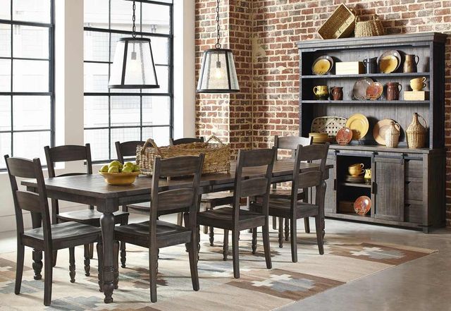 Jofran Inc. Madison County Barnwood Rectangle Extension Table-1