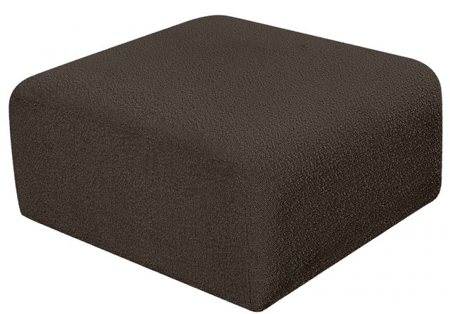 Meridian Furniture Arc Brown Ottoman-0