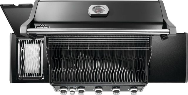 Napoleon Rogue® PRO 625 6-Burner Black Freestanding Natural Gas Grill-1