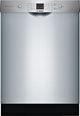 Bosch® 100 Series 24" Stainless Steel Built In Dishwasher-0