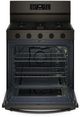 Whirlpool® 30" Black Stainless Steel Freestanding Gas Range-3
