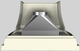 Vent-A-Hood® Designer Series 48" Biscuit Wall Mounted Range Hood-2