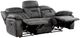 Homelegance® Madrona Hill Gray Manual Reclining Sofa-3