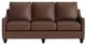Bassett® Furniture Customizable Benchmade Premier Leather Slope Arm Sofa-1