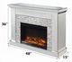 Radiant Gray/Mirrored Fireplace-2