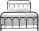 Signature Design by Ashley® Nashburg Black Youth Full Metal Rod Bed-3