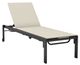 Homecrest™ Outdoor Living Customizable Allure Aluminum/Fabric Outdoor Sling Armless Stackable Adjustable Chaise with Wheels-0