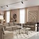 TOV Furniture Willow Taupe Modular Loveseat-1