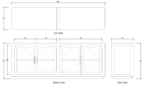 Bramble Customizable Corte Sideboard-2