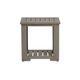 Ratana Cubo Pearl Grey End Table-2