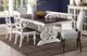 Sunny Designs™ Carriage House European Cottage Trestle Table with Charcoal Grey Top -3