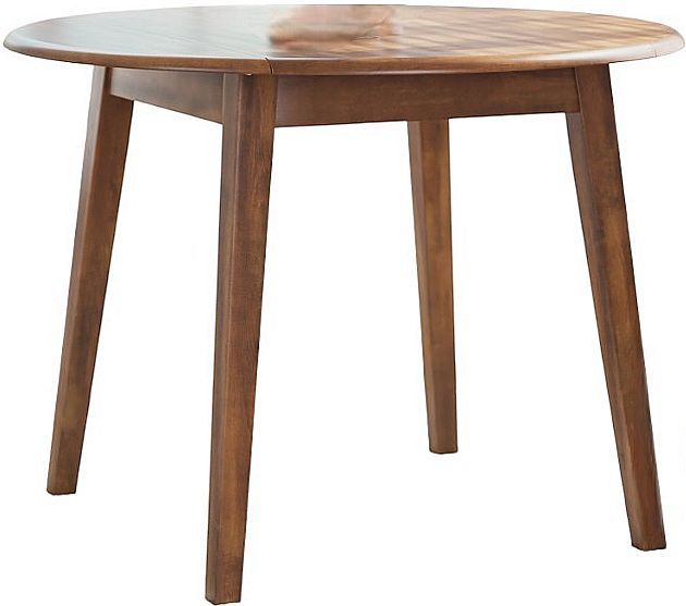 Ashley® Berringer Rustic Brown Round Dining Room Drop-Leaf Table-0