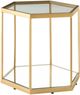 Signature Design by Ashley® Veerwick Glass Top Cocktail Table with Gold Base-0