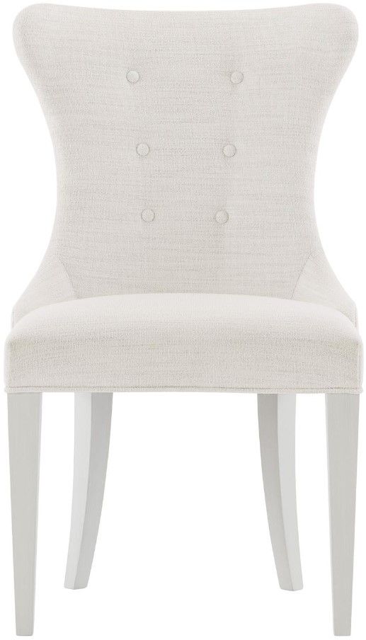Bernhardt Silhouette Eggshell/White Dining Side Chair-1