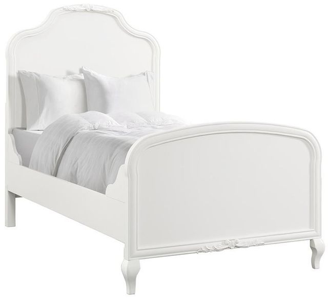 Martin Svensson Kelly White Twin Panel Bed-0