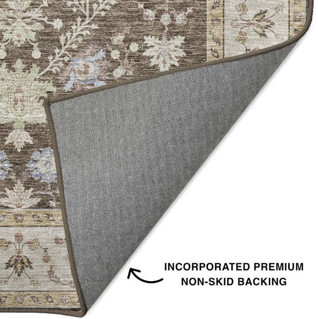 Dalyn™ Rug Company Hatay HY9 Brown 5'x8' Area Rug-2